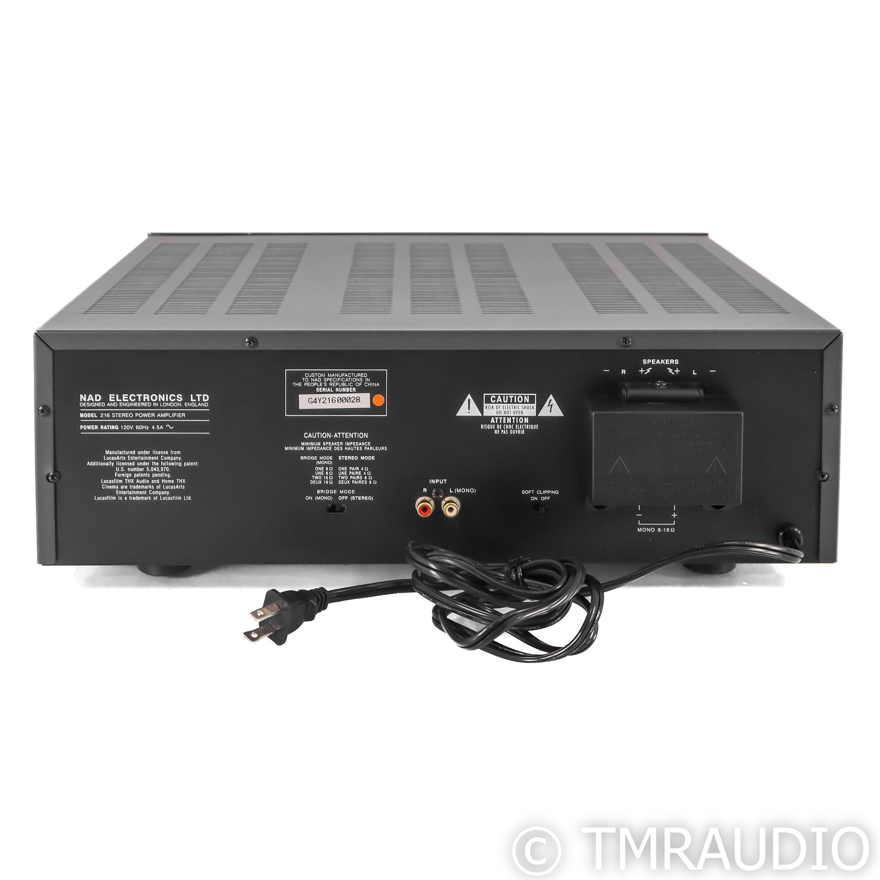 NAD 216 Stereo / Mono Power Amplifier