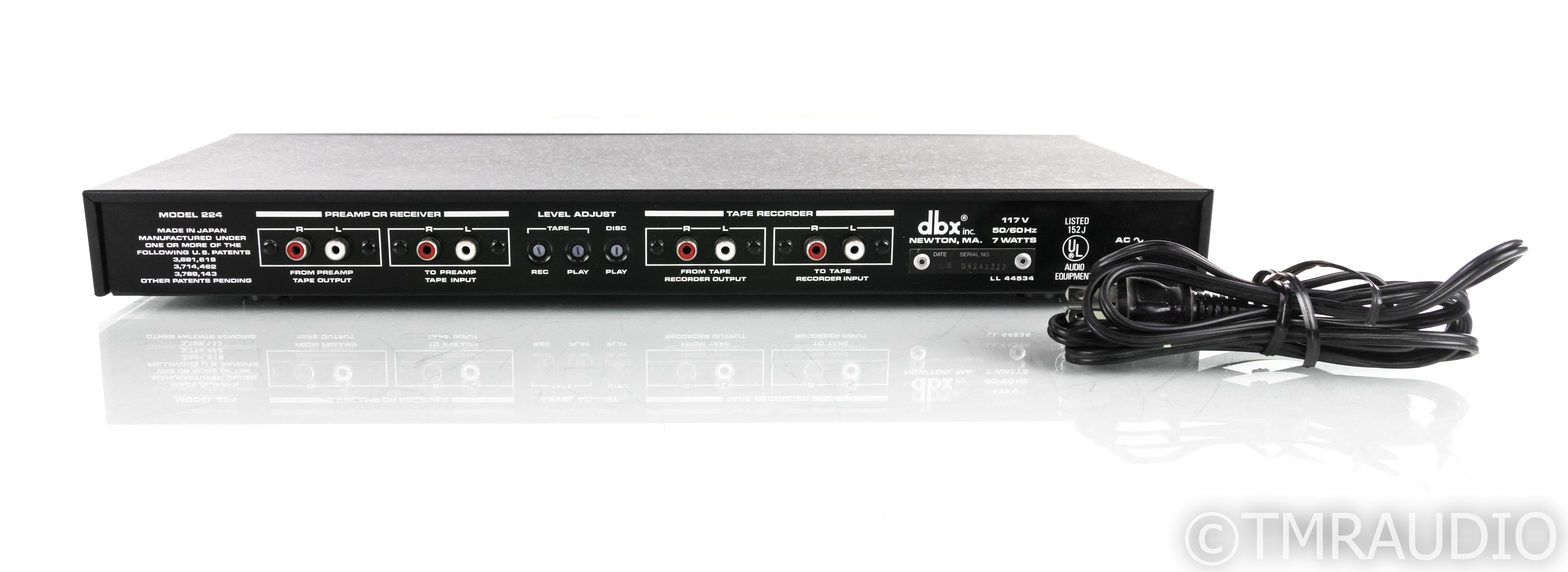 DBX Model 224 Tape Noise Reduction System