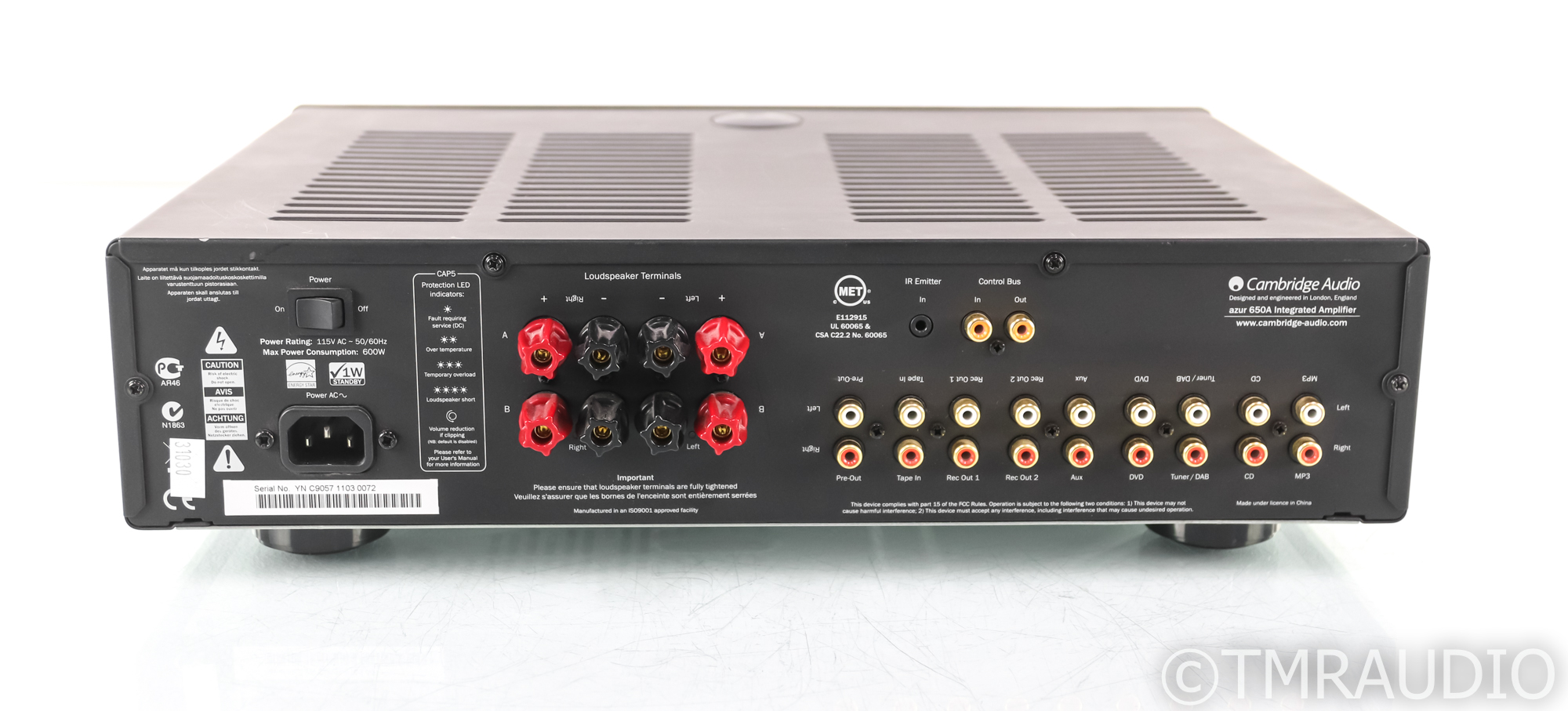 Cambridge Audio Azur 650A Stereo Integrated Amplifier