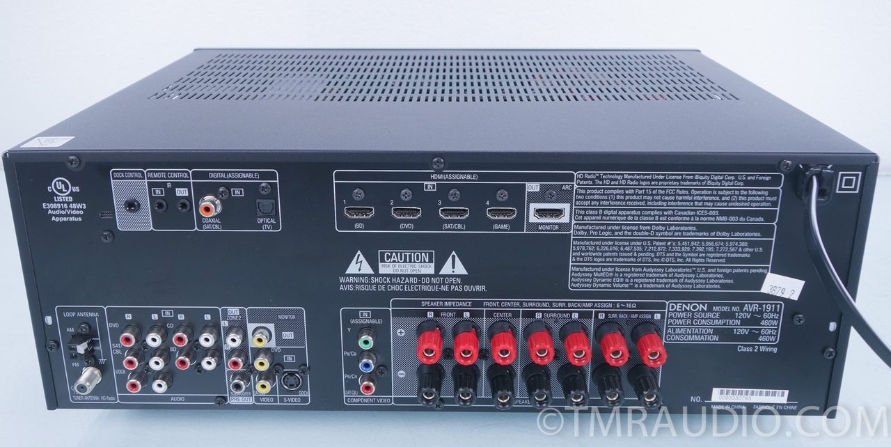 Denon AVR-1911 AV Surround Receiver 7.1 Channel DTS Dolby HDMI