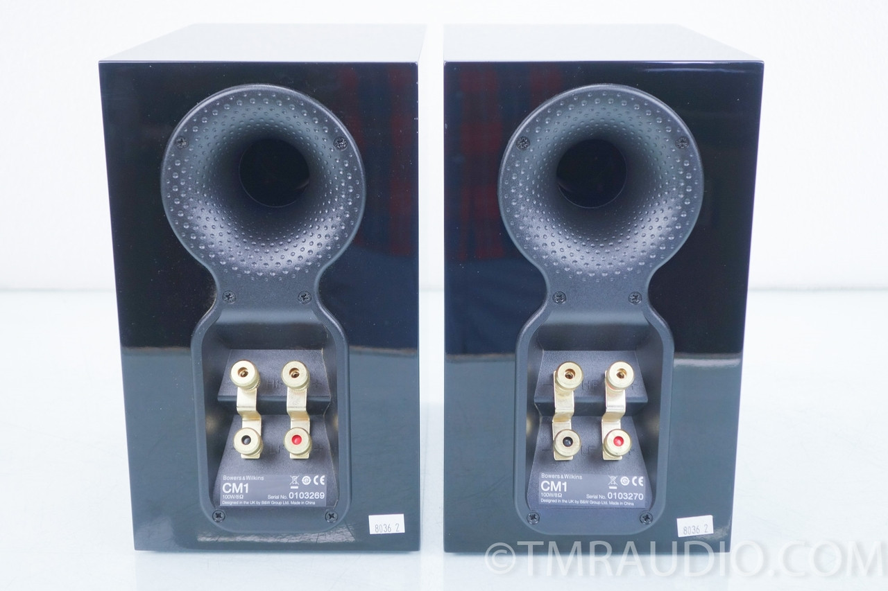 B&W CM1 Bookshelf Speakers