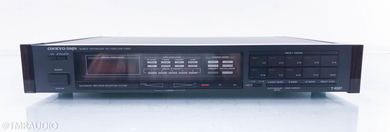 Onkyo T-4087 AM / FM Digital Tuner