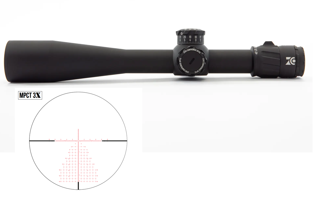 Zero Compromise Optic ZC840 8-40x56 Riflescope MPCT-3X NLE