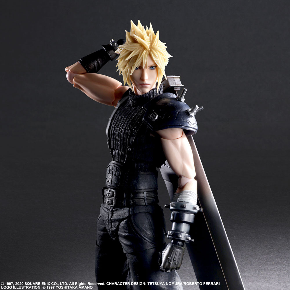 FINAL FANTASY VII REMAKE PLAY ARTS KAI ACTION FIGURE - CLOUD