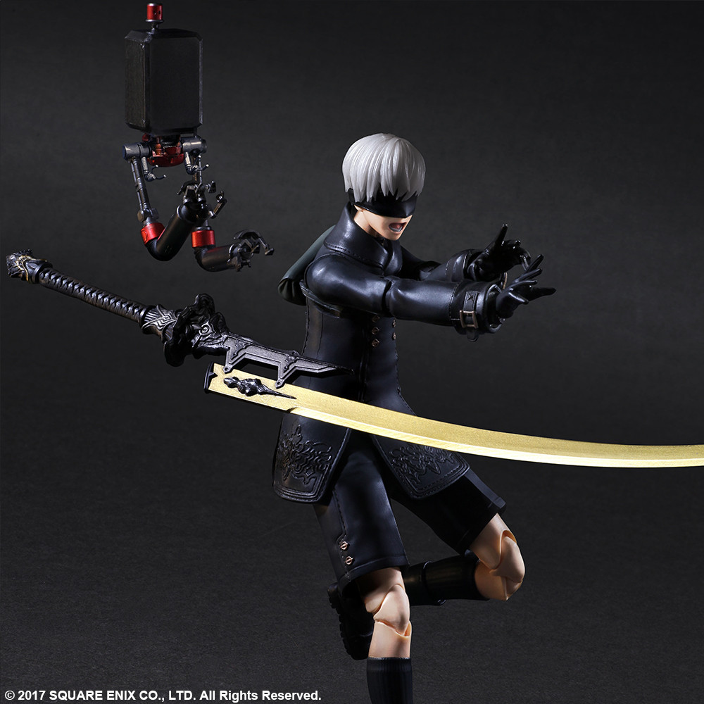 NIER:AUTOMATA PLAY ARTS KAI ACTION FIGURE 9S (YORHA NO.9 TYPE S