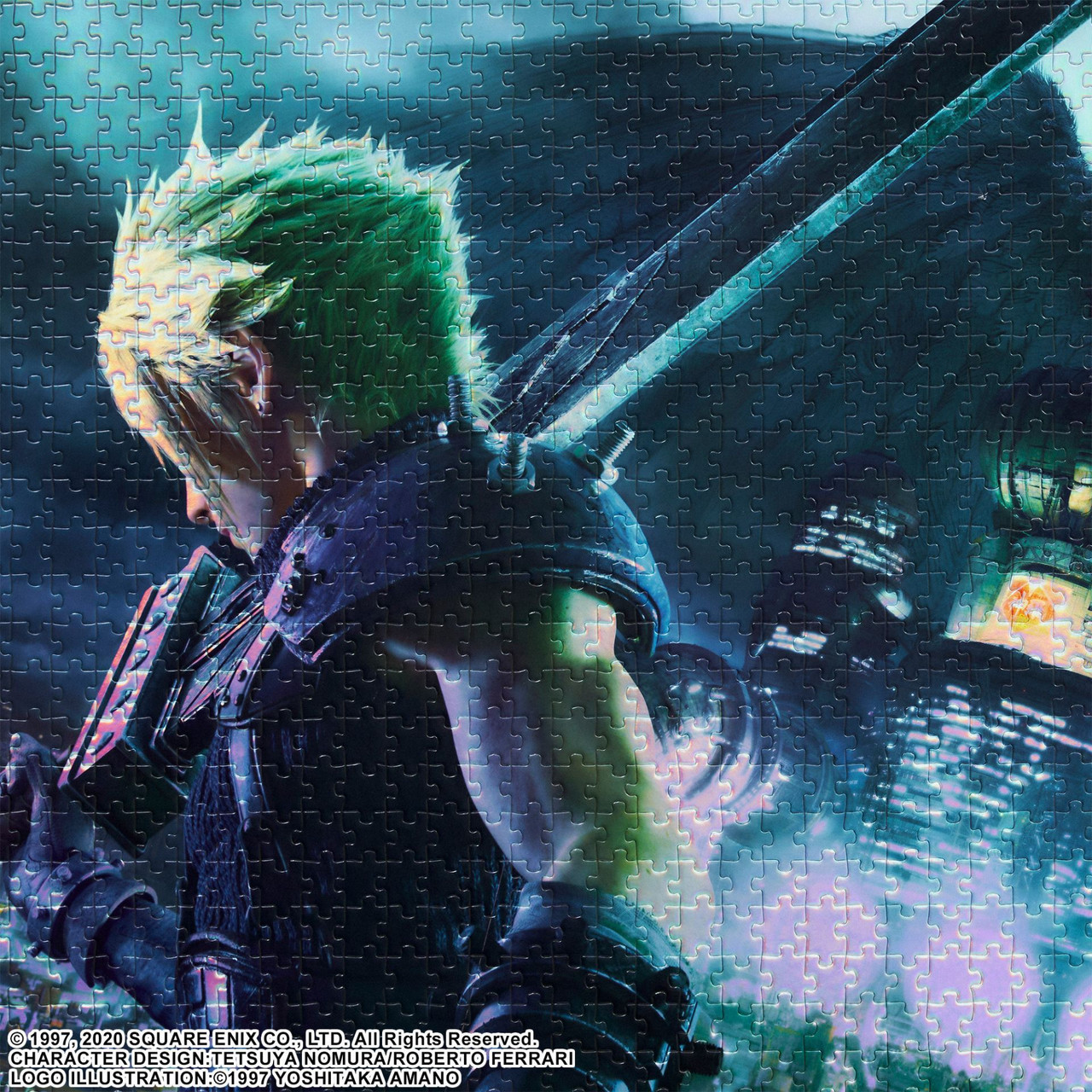 FINAL FANTASY VII REMAKE Premium Jigsaw Puzzle Cloud & Sephiroth