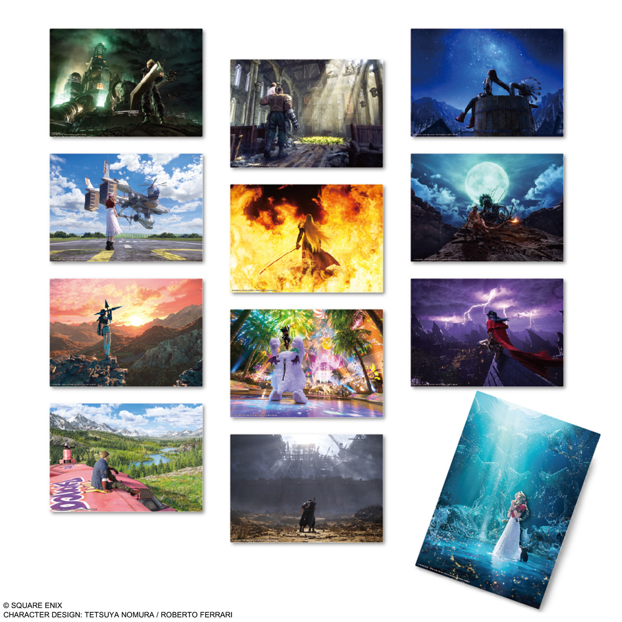 FINAL FANTASY VII REBIRTH Mini Clear Poster (display) | SQUARE