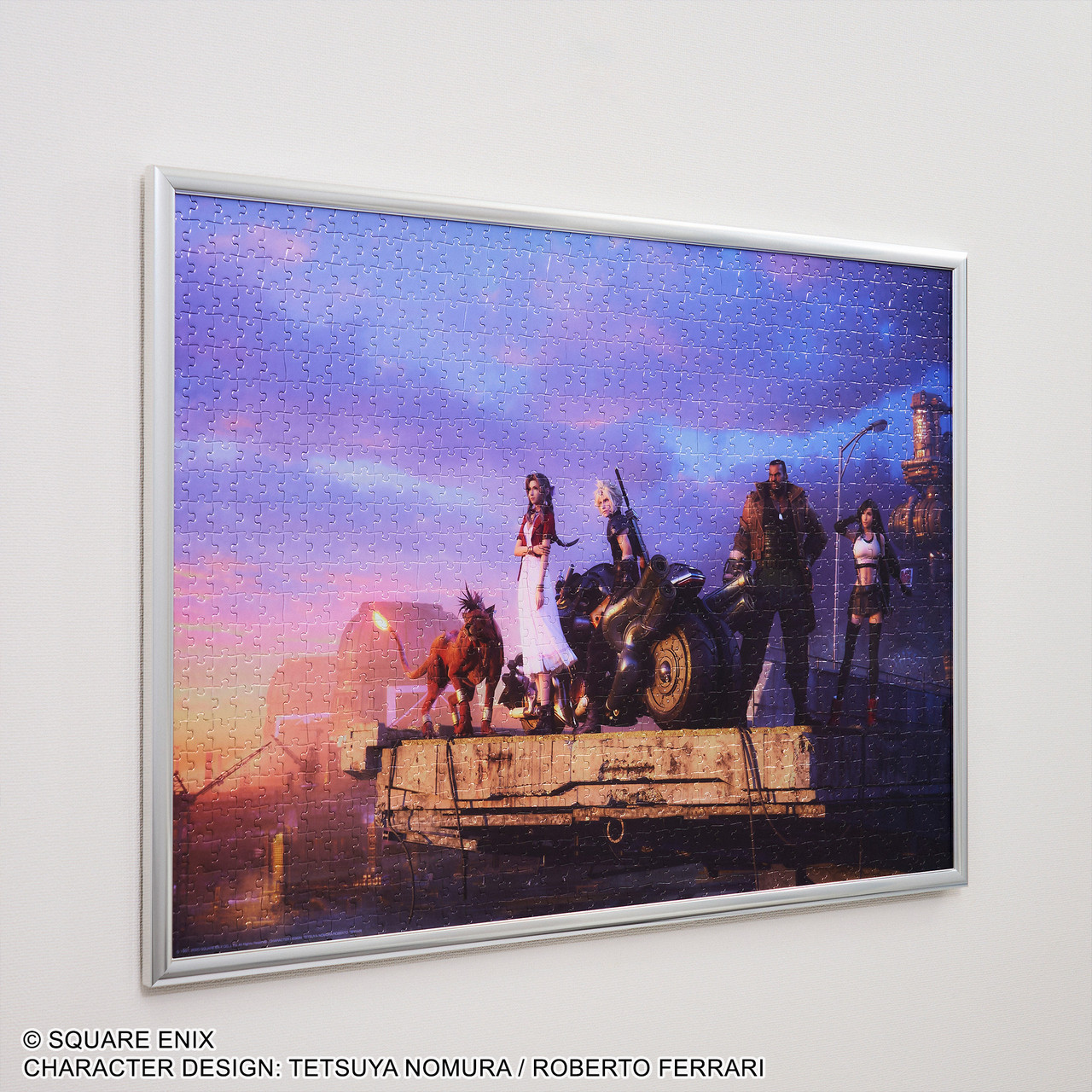 FF7 ジグソークロック+ポスター FF7 ジグソークロック+ポスター FF7