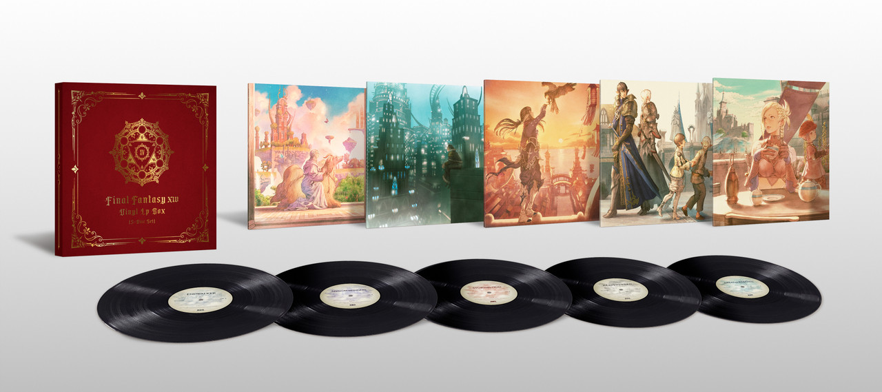 FINAL FANTASY XIV Vinyl LP Box (5-Disc Set) | SQUARE ENIX Store