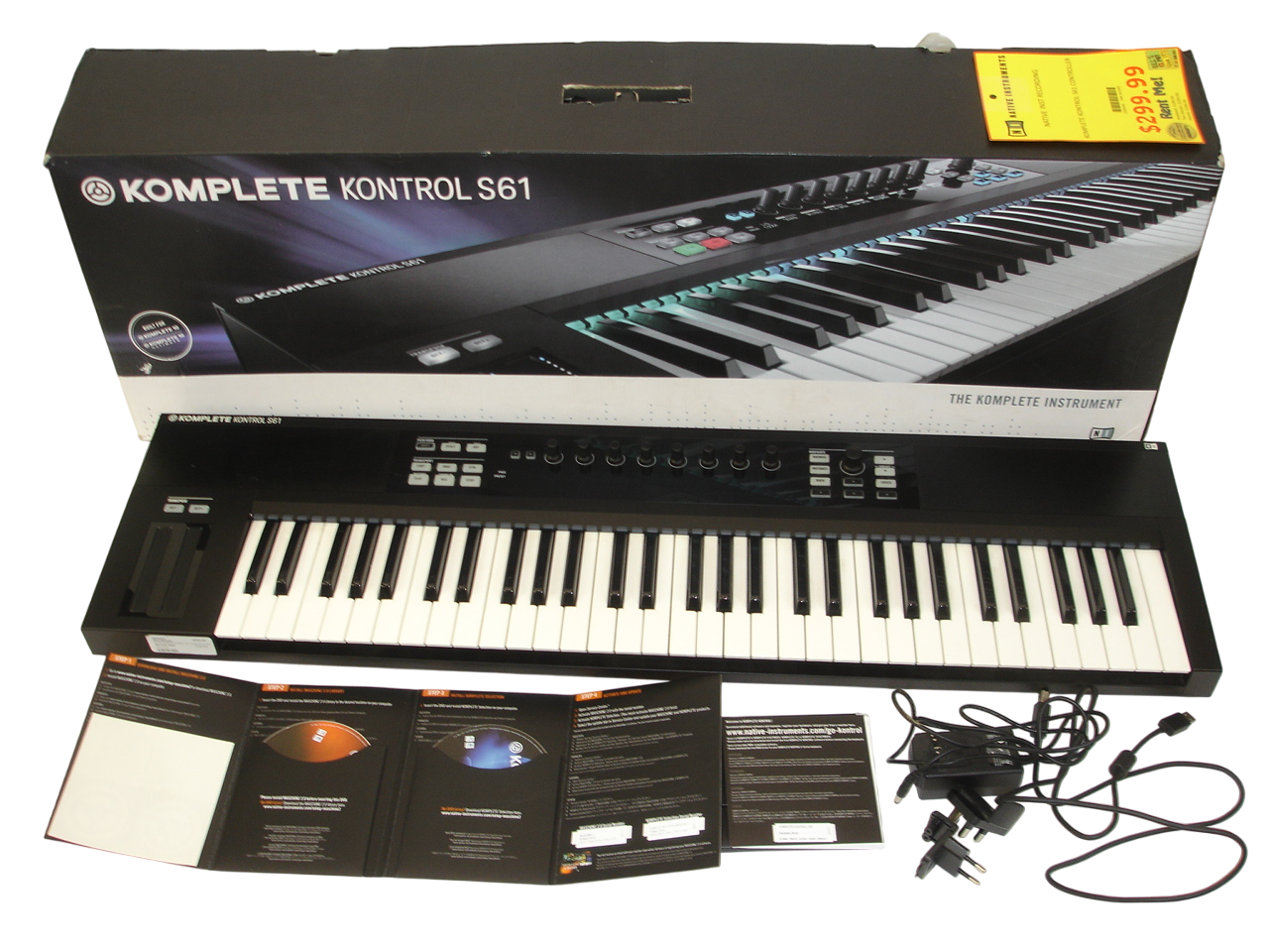 Native Instruments KOMPLETE KONTROL S61 61-Key Keyboard Controller