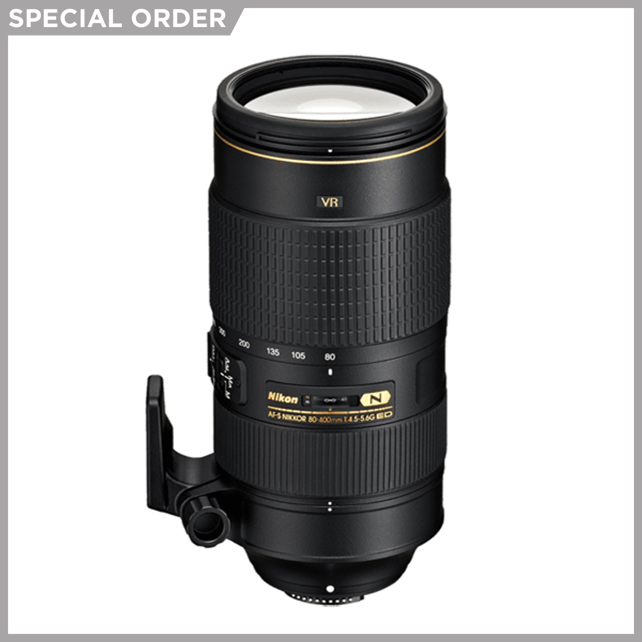 Nikon AF-S 80-400mm F4.5-5.6G ED VR Nikkor