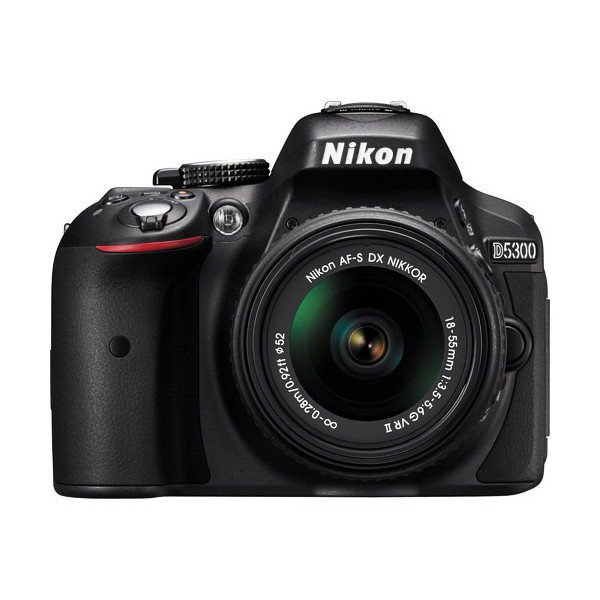 Nikon D5300 18-55mm VR II and 55-200mm VR II Lens Kit