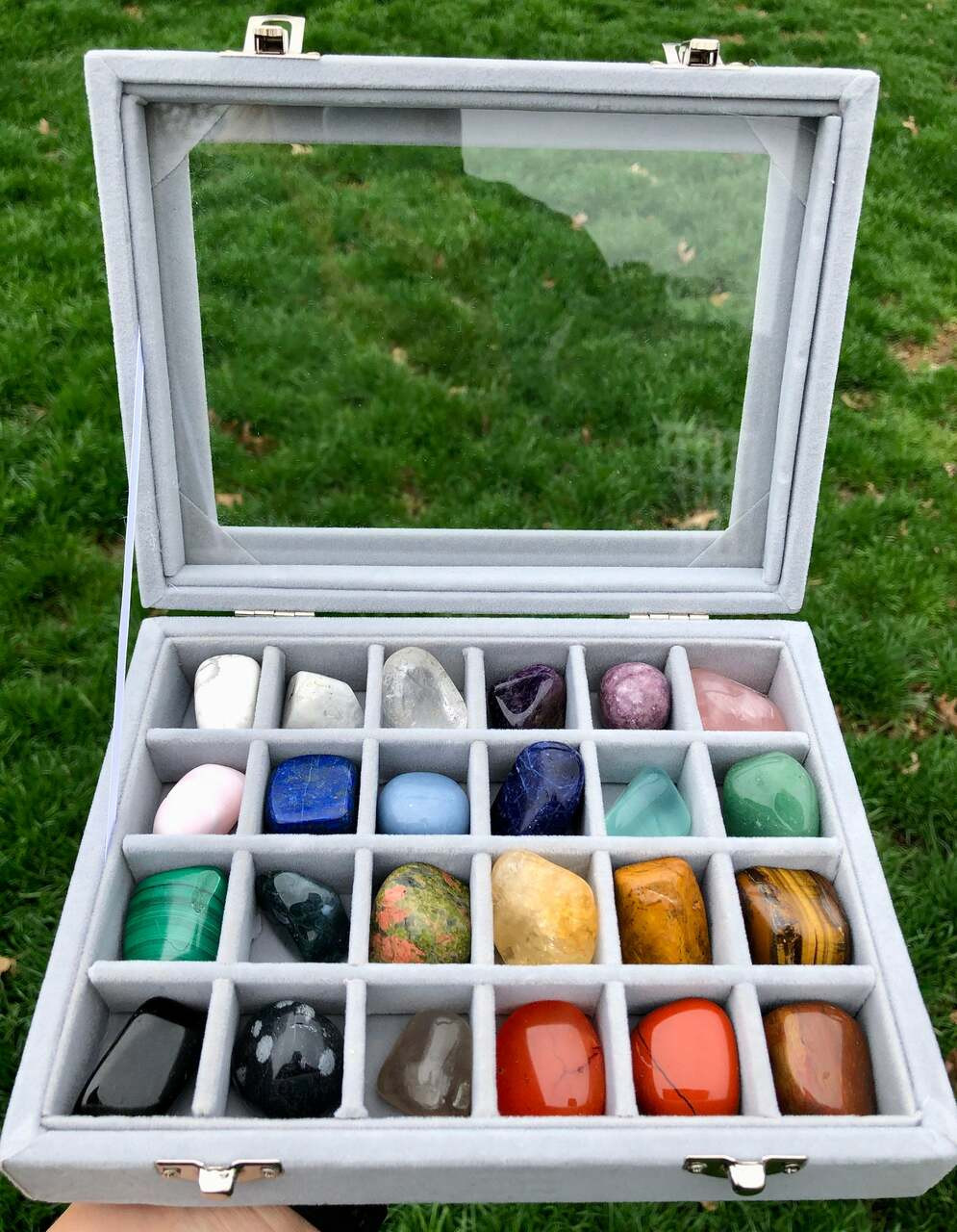 Tumbled Stone Set Box | New Moon Beginnings