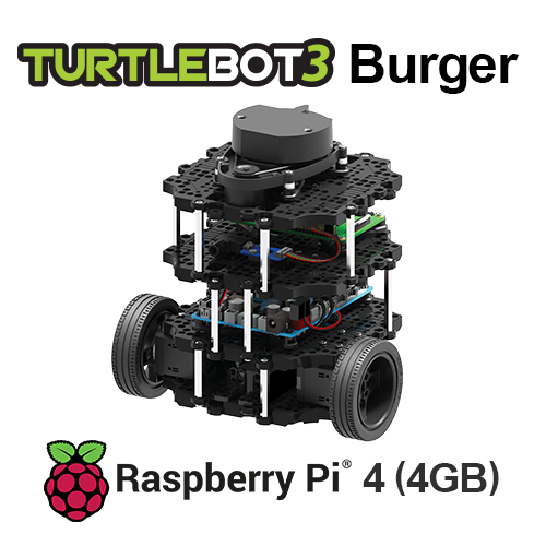TurtleBot 3 Burger RPi4 4GB [US] - ROBOTIS
