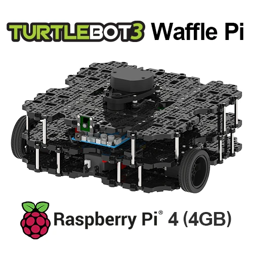 TurtleBot 3 Waffle Pi RPi4 4GB [US] - ROBOTIS