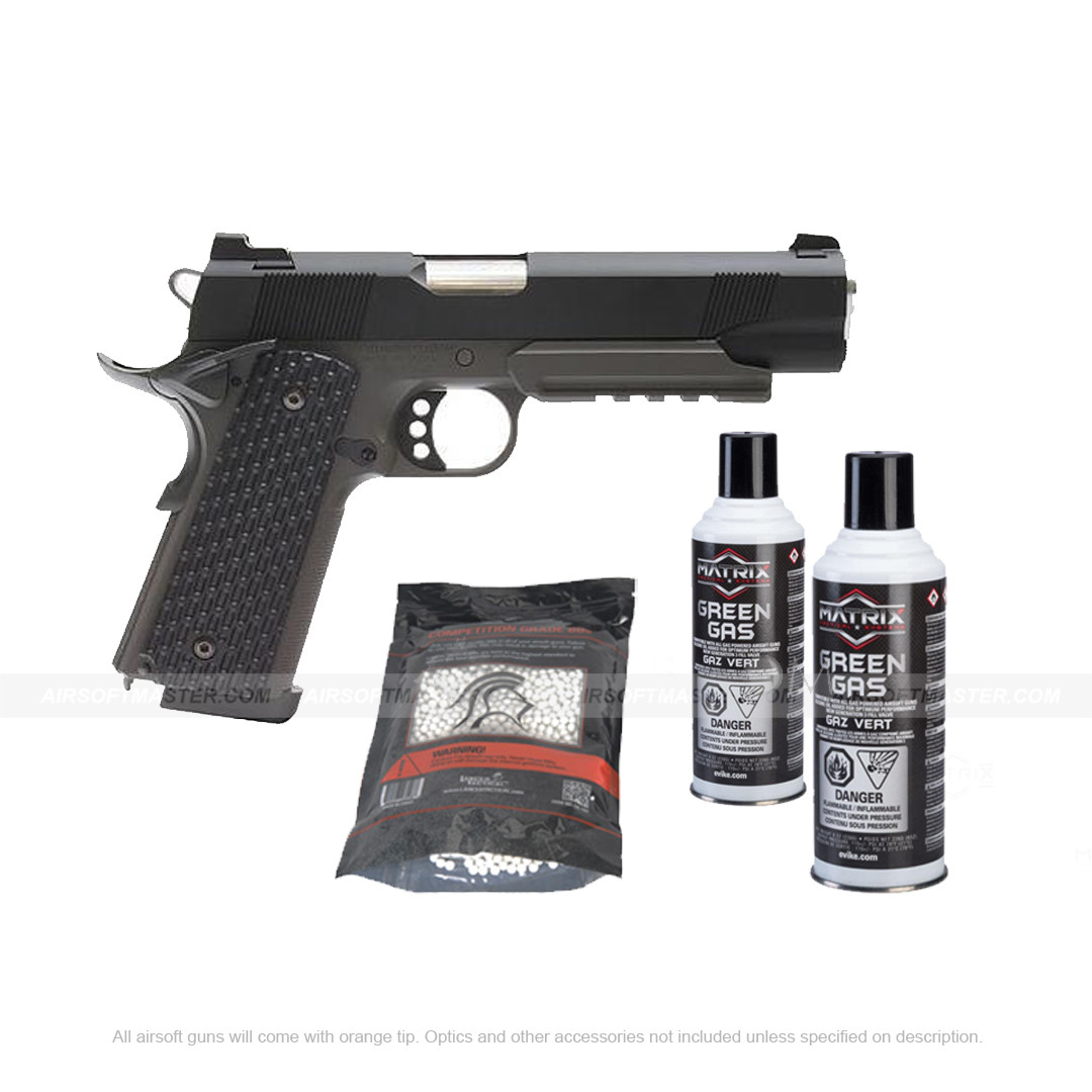 Tokyo Marui Night Warrior 1911 GBB Pistol Black