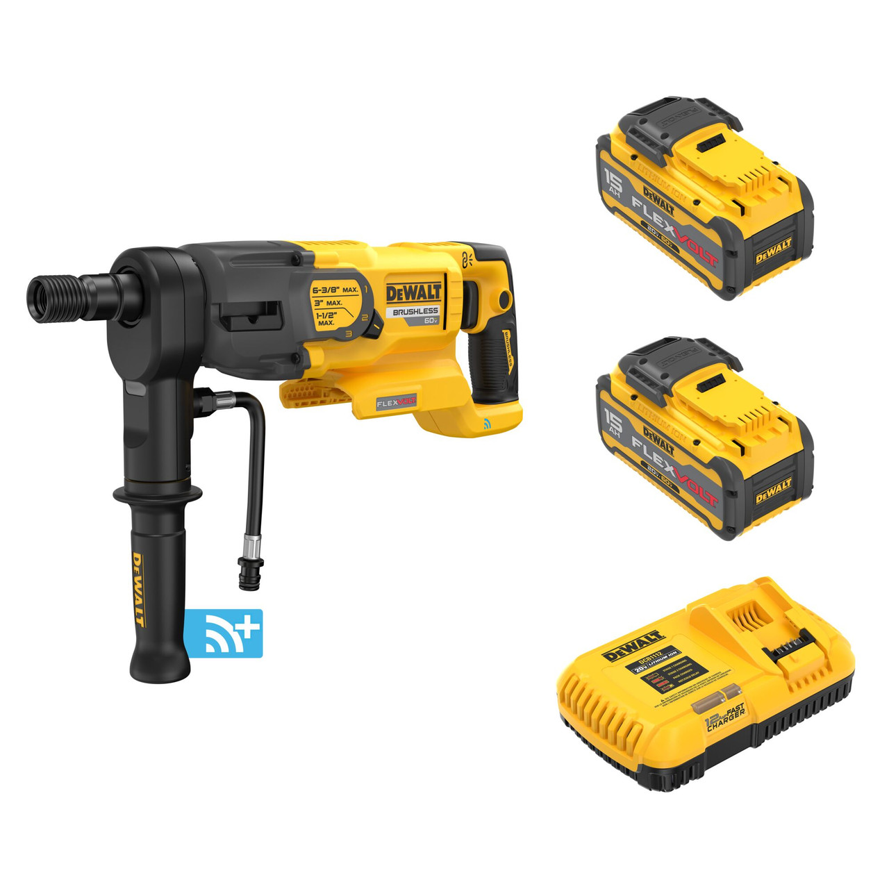DEWALT DCD150Z2 - 60V Max* 6-3/8 In. Core Drill Kit - Federated