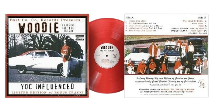 Woodie - Yoc Influenced Red Vinyl Record