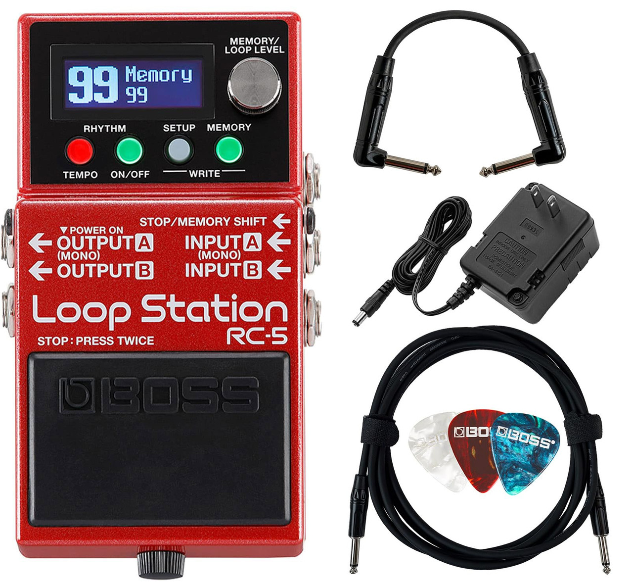 Boss RC-5 Loop Station w/ Power Supply