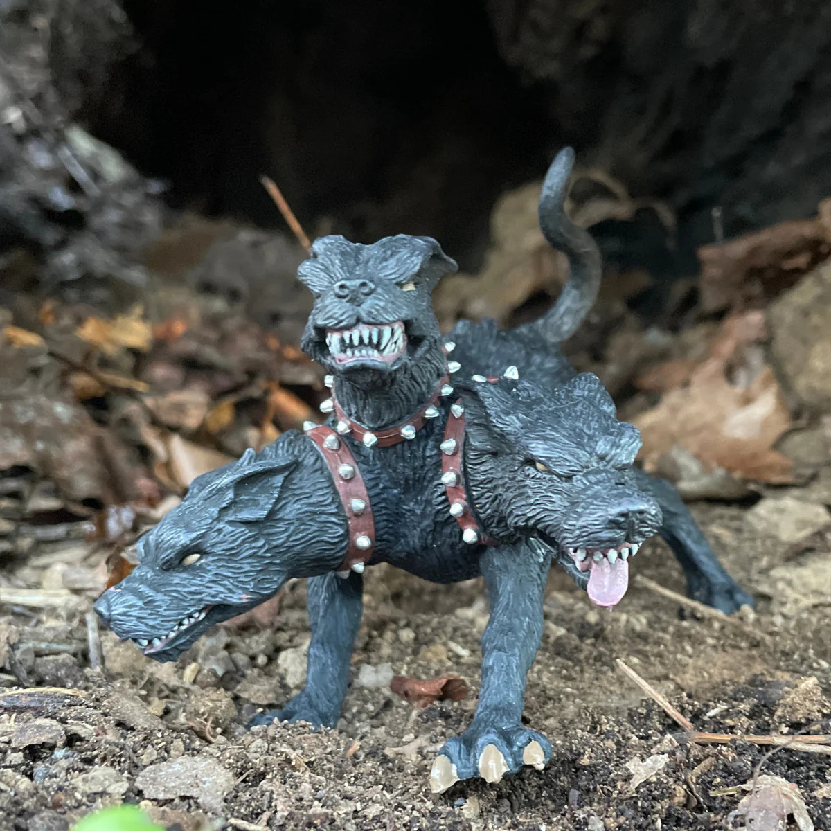 Cerberus Three-Headed Guardian Figure – Mythological Monster Toy