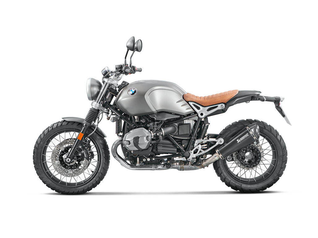 Akrapovic Slip-On Exhaust BMW R NineT Scrambler / Racer / Pure