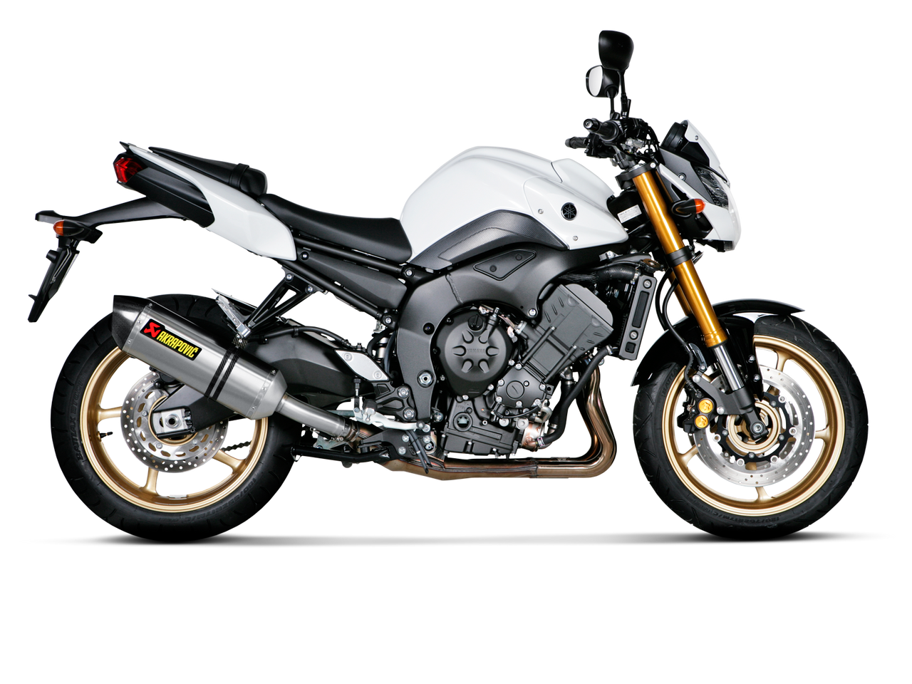 Akrapovic Slip-On Exhaust Yamaha FZ8 Carbon Fiber S-Y8SO1-HRC