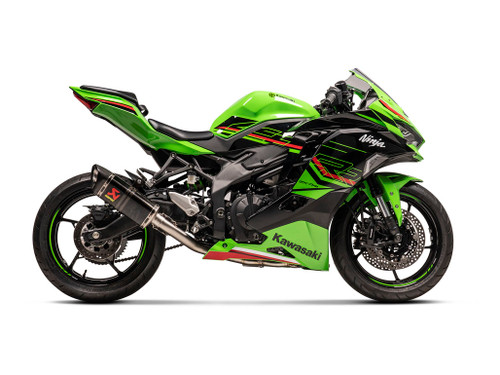 Akrapovic Slip-On Exhausts Kawasaki Ninja ZX-4RR Carbon Fiber
