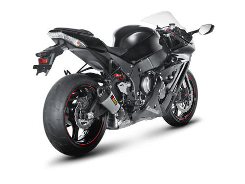 Akrapovic Slip-On Exhaust Kawasaki ZX10R Titanium Carbon Fiber S