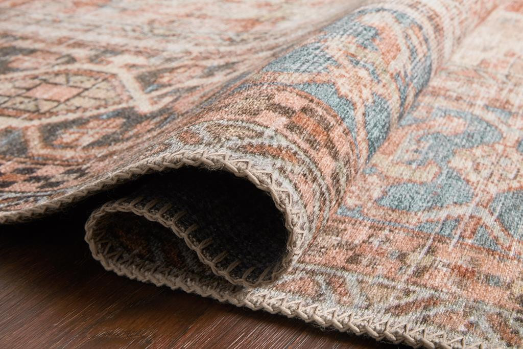 Loloi II Loren LQ-15 Terracotta Sky Area Rug - Carpetmart.com