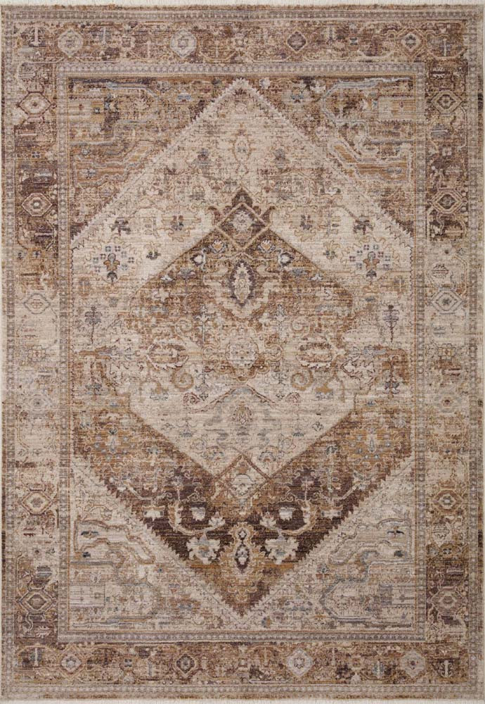 Loloi Lyra LYR-07 Natural Mocha Area Rug | Carpetmart.com - Carpet