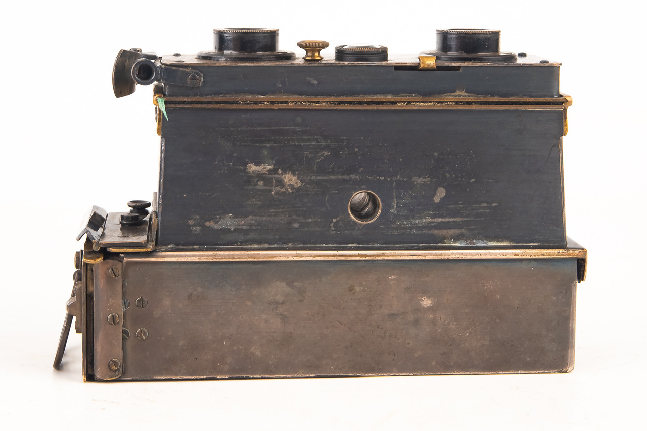 Richard Jules Verascope No.4 Model 1903 45x107mm Plate Stereo