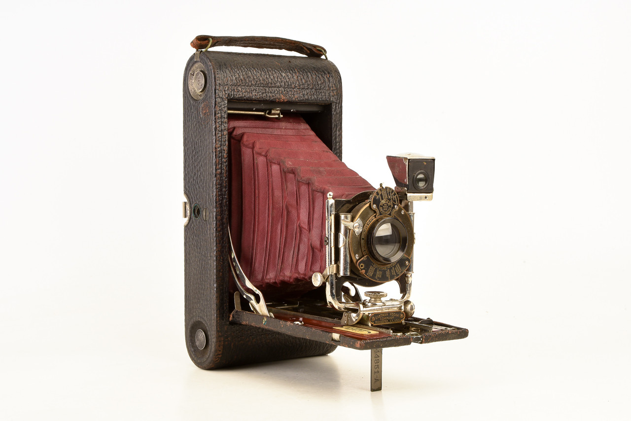 Kodak No 3A Autographic Antique Folding Bellows Camera with RR