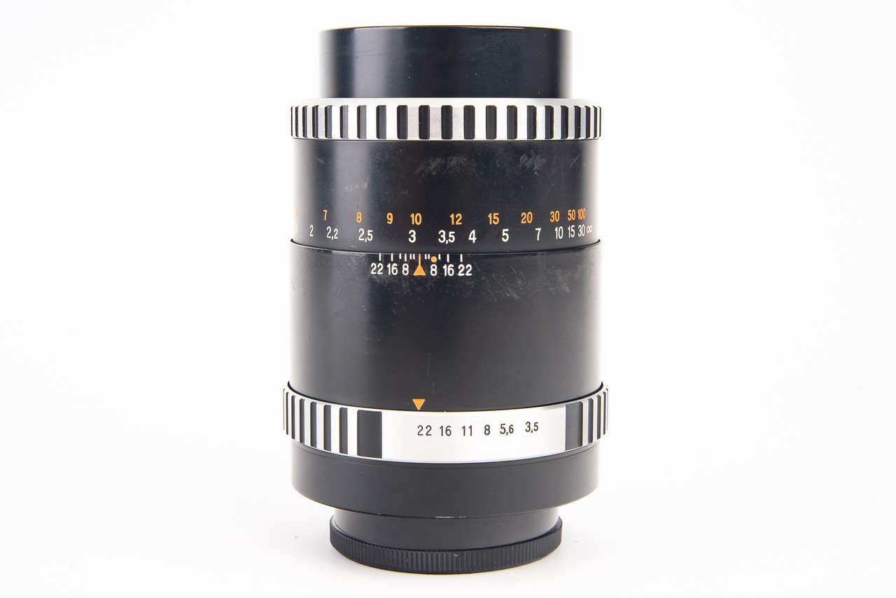 M42 Mount Carl Zeiss Jena Sonnar 135mm f/3.5 Zebra MF Telephoto