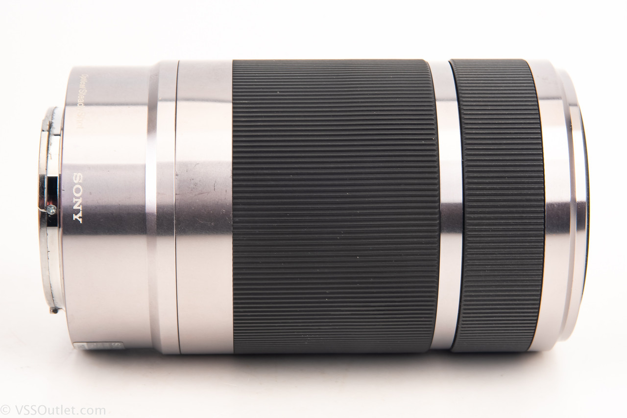 Sony E 55-210mm f/4.5~6.3 OSS Telephoto Zoom AF Lens Chrome