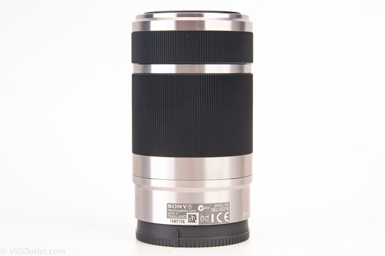 Sony E 55-210mm f/4.5~6.3 OSS Telephoto Zoom AF Lens Chrome