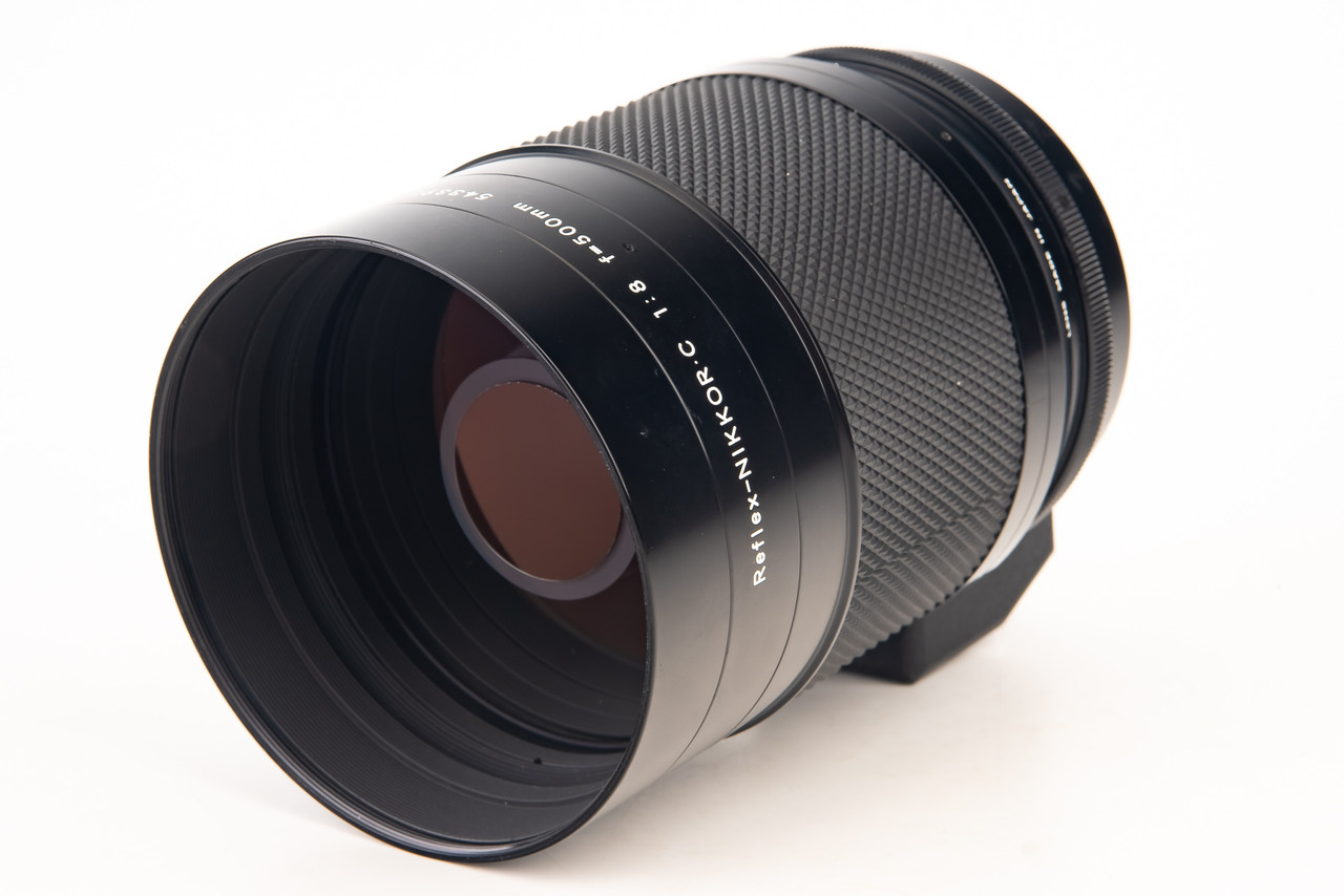 Nikon Reflex Nikkor C 500mm f/8 Mirror Reflex Lens with Caps & UV