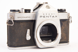 Asahi Pentax Spotmatic SP 35mm SLR Film Camera Body M42 Screw