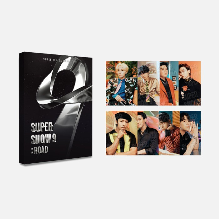 SUPER JUNIOR - SUPER SHOW 9 : ROAD POSTCARD SET - interAsia