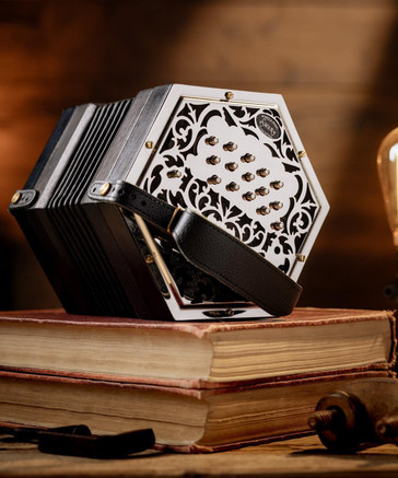 The Swan 30 Button Anglo Concertina in C/G