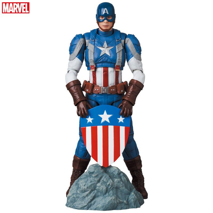 MAFEX No.220 Captain America - Classic Suit Ver. Figure