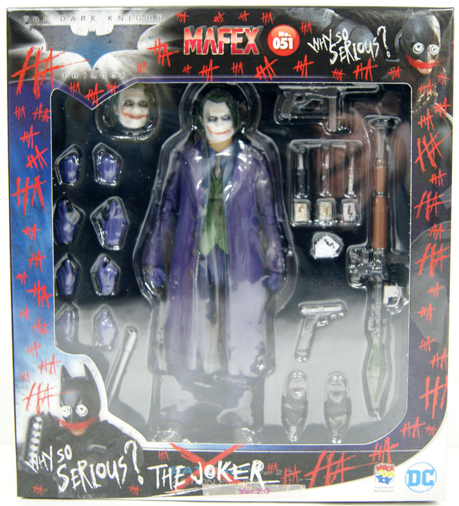 MAFEX 051 Batman The Dark Knight - The Joker Ver. 2.0 Figure
