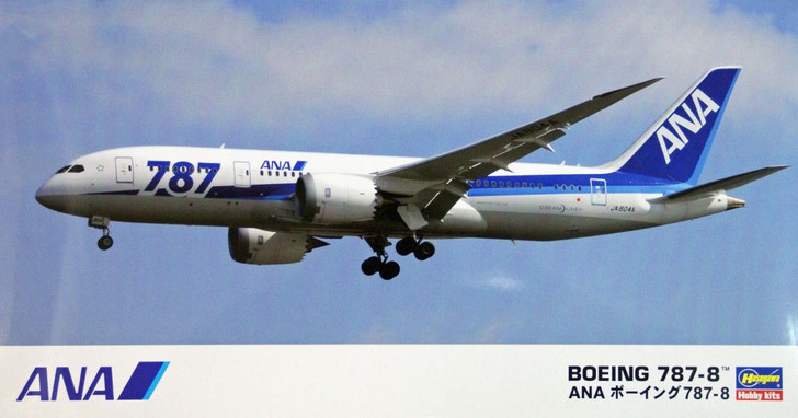 Hasegawa 1/200 ANA Boeing 787-8 Plastic Model - Plaza Japan