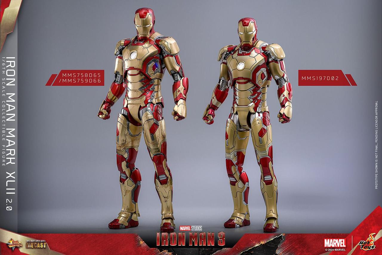 Movie Masterpiece Diecast - 1/6 Scale Fully Poseable Figure: Iron