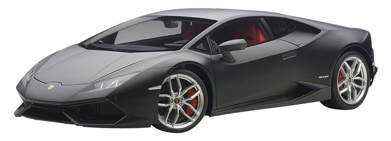 1/12 Lamborghini Huracan LP610-4 (Matte Black) Finished Model