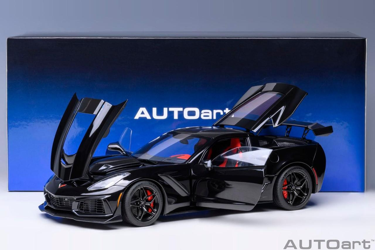 1/18 Chevrolet Corvette (C7) ZR1 (Black) Finished Model