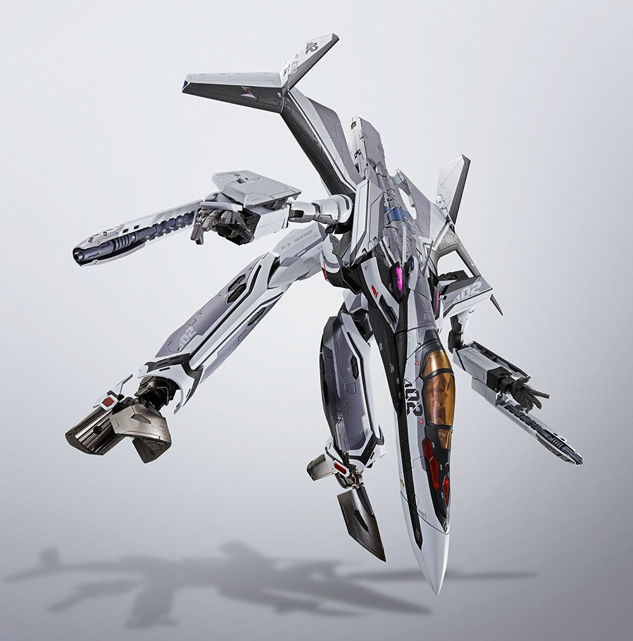 Bandai 129226 DX Chogokin Macross Delta VF-31F SIEGFRIED (Messer