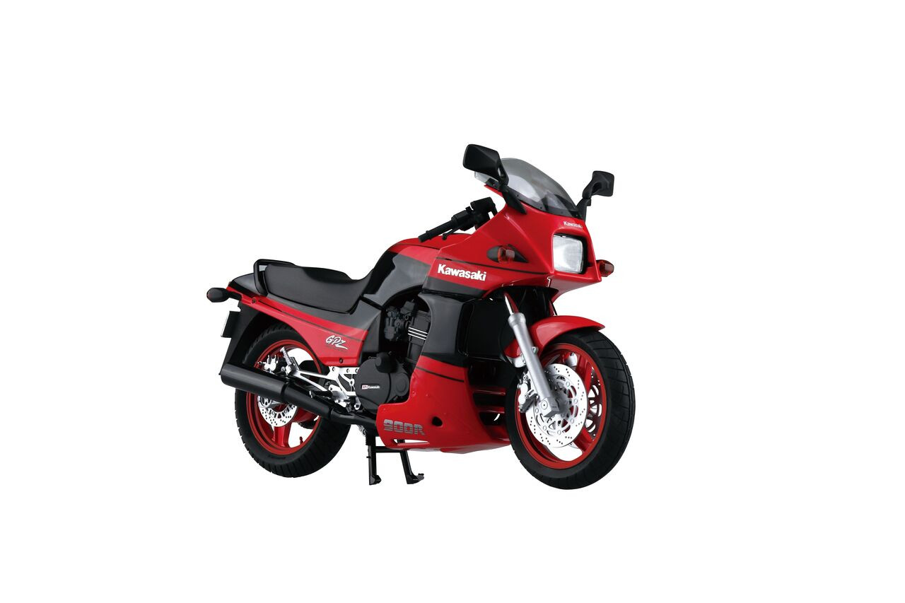 AOSHIMA 1:12 GPZ900R KAWASAKI Ninja 2002 Motorcycle No.5 JAPAN