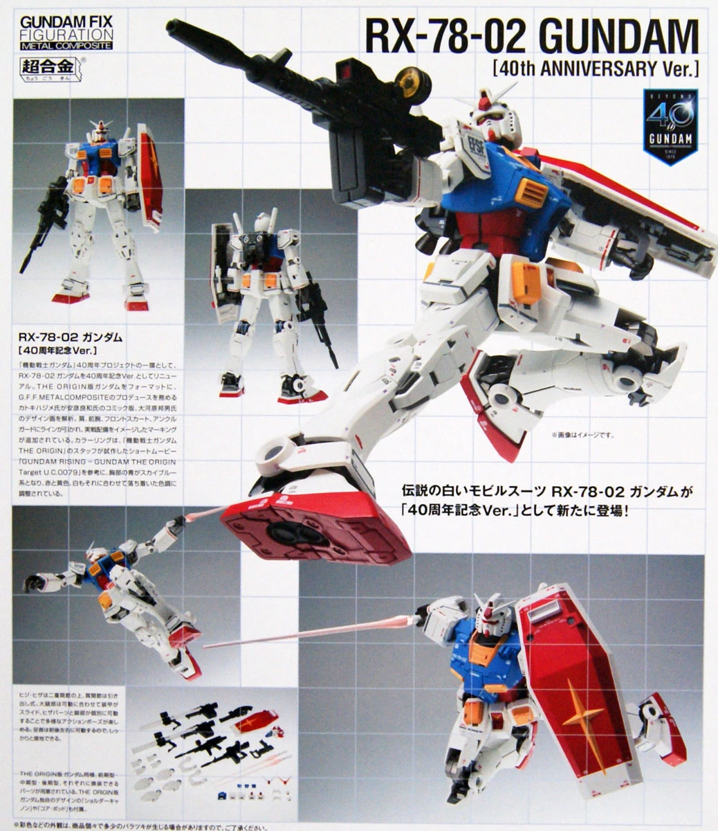 Gundam Fix Figuration Metal Composite RX-78-02 (40th Anniv.)