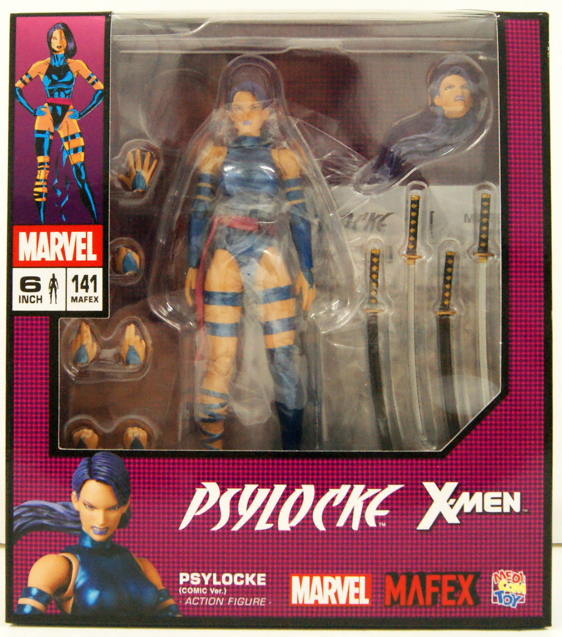 MAFEX No.141 Psylocke COMIC Ver. | PlazaJapan