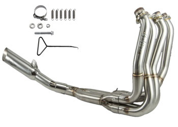 Voodoo Polished Shorty Race 4-into-1 Full Exhaust System for ZX14